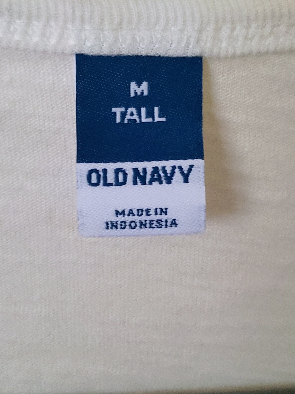 SOLD - Old Navy White Button-Down Top M Tall V-Neck Short Sleeve Cotton NWT - Picture 5 of 11